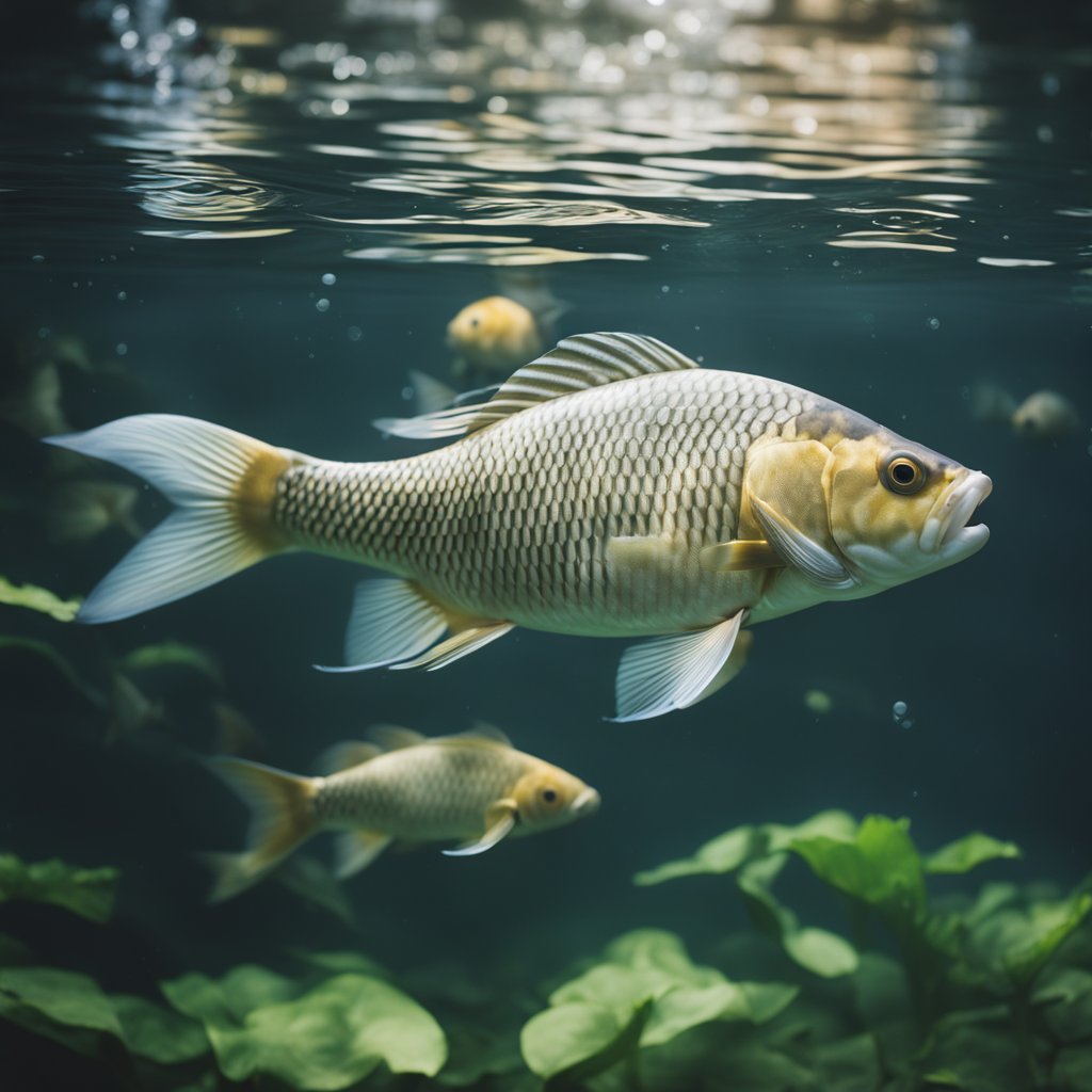 How to Identify a Ghost Carp Fish