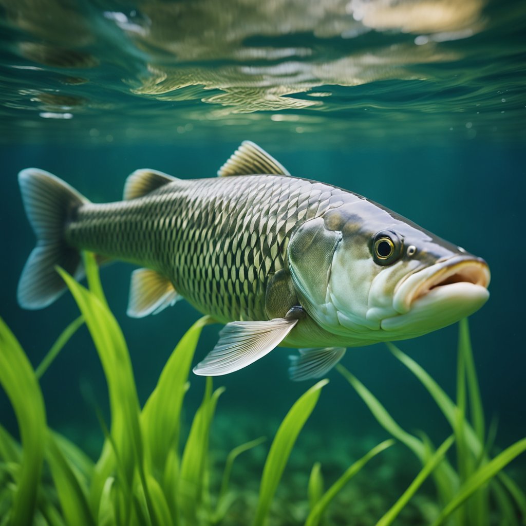 How to Identify a Grass Carp Fish